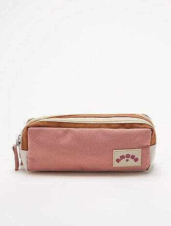 Etui met dubbel compartiment