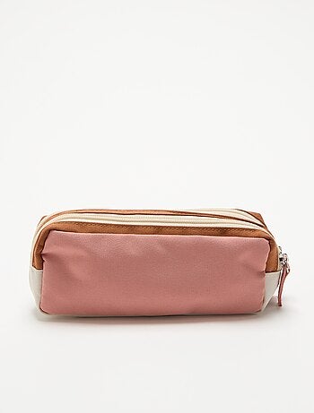 Etui met dubbel compartiment