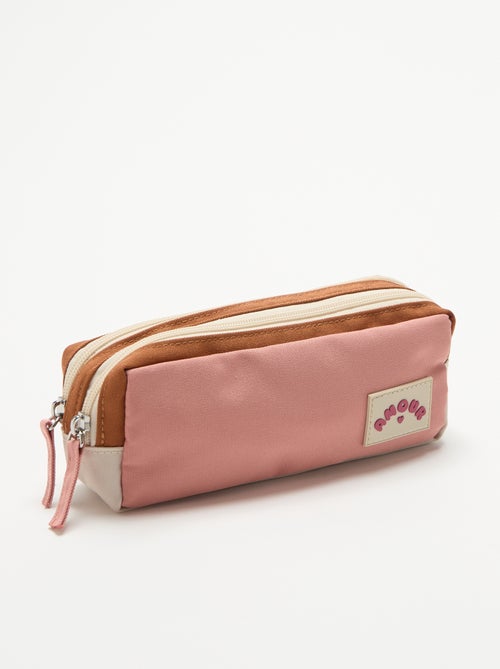 Etui met dubbel compartiment - Kiabi