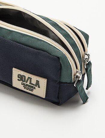Etui met dubbel compartiment