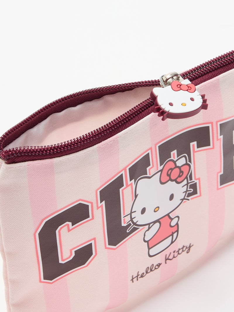 Etui met 'Hello Kitty'-print Rose - Kiabi