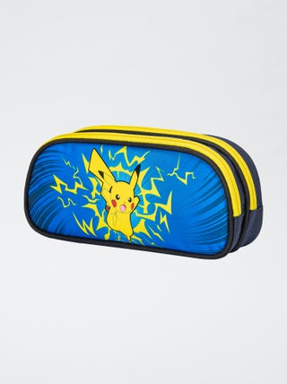 Etui met twee vakken en Pokemon-print