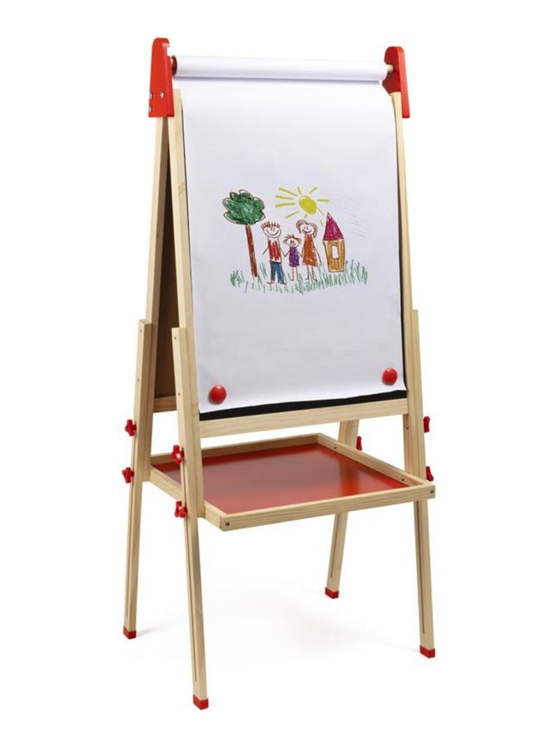 Eurekakids - 3 in 1 houten plank voor kinderen - van 3 tot 12 jaar oud N.v.t. - Kiabi