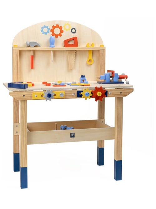 Eurekakids - établi de bricolage en bois pour enfant - de 3 à 12 ans - Kiabi Eurekakids - établi de bricolage en bois pour enfant - de 3 à 12 ans - Kiabi