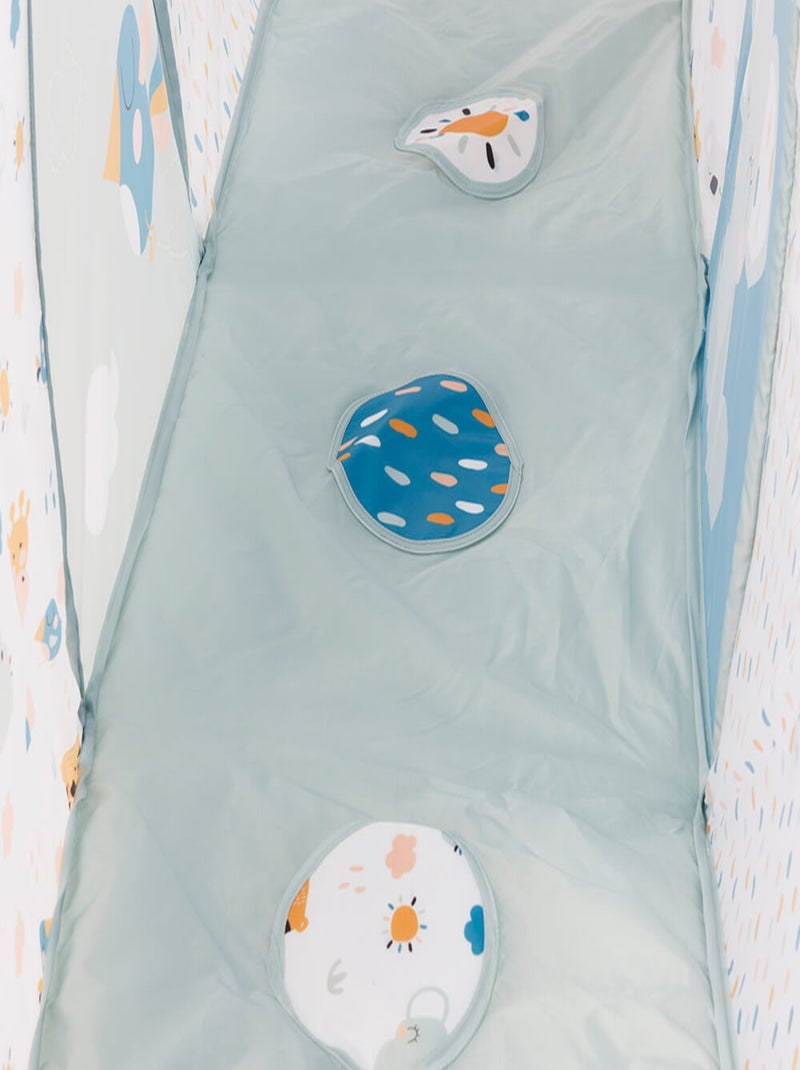 Eurekakids - tunnel de jeux pour bébé - de 0 à 3 ans Bleu - Kiabi
