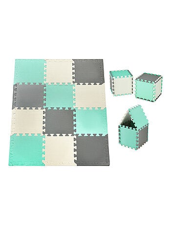 Eva puzzelspeelmat 120 x 90 cm – 1,2 cm dik voor baby's, kinderen en volwassenen