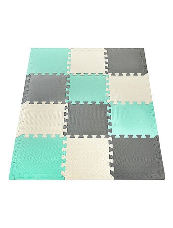 Eva puzzelspeelmat 120 x 90 cm – 1,2 cm dik voor baby's, kinderen en volwassenen