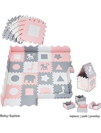 Eva puzzelspeelmat 150 x 150 cm voor baby's, kinderen en volwassenen