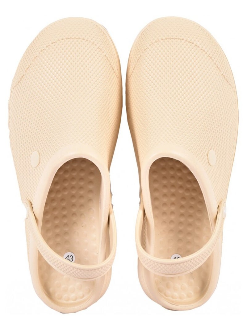 EVA Sabot Slipper Ecru - Kiabi
