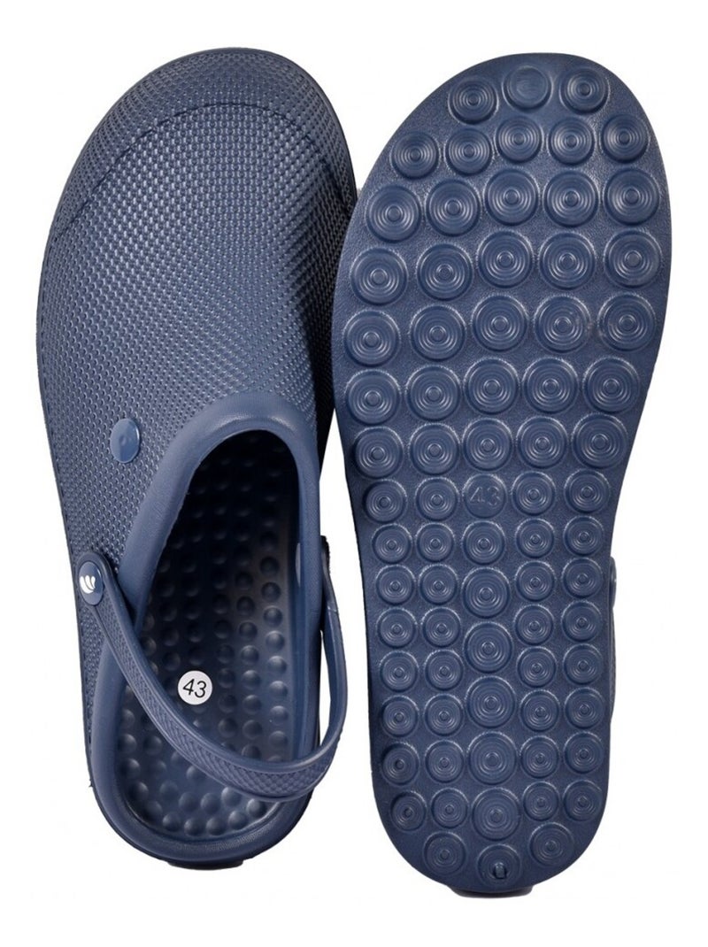 EVA Sabot Slipper Marineblauw - Kiabi