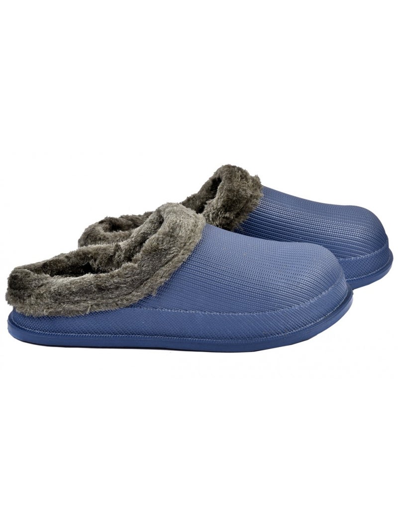 EVA Sabot Slipper Marineblauw - Kiabi