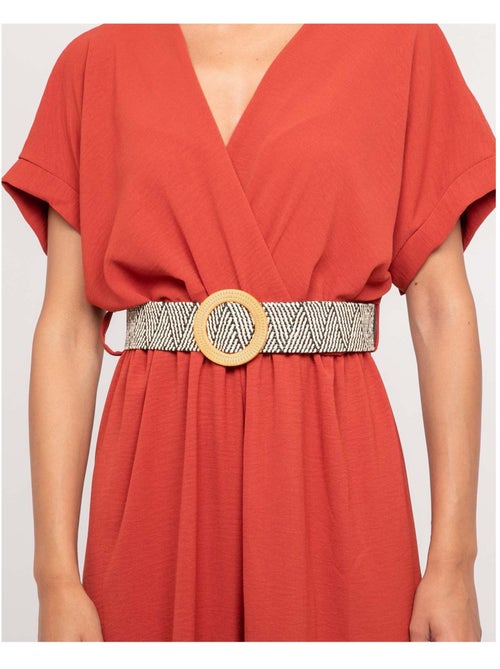 Evala wikkeljumpsuit - Kiabi
