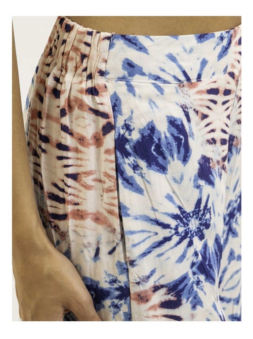 Everly broek met patroon en wijde pasvorm - Kiabi