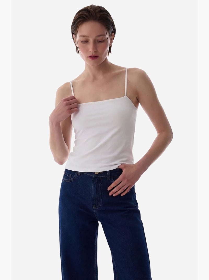 Everyday vest penti Blanc - Kiabi