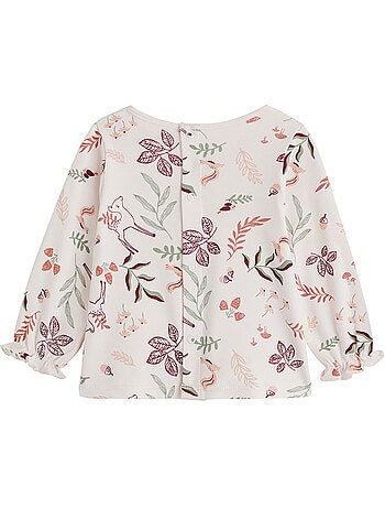 Evie corduroy babyjurk, t-shirt en panty set