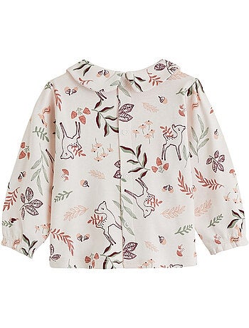 Evie corduroy babyoveralls en t-shirt set