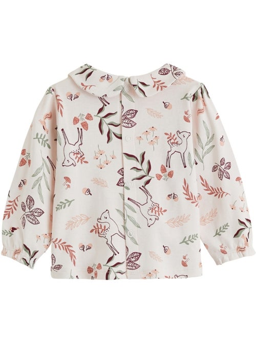 Evie corduroy babyoveralls en t-shirt set - Kiabi