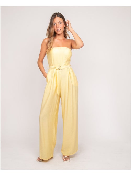 Evilia strapless jumpsuit - Kiabi Evilia strapless jumpsuit - Kiabi