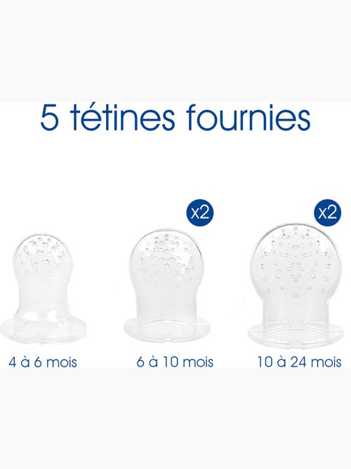 Evolutief voedingsspeentje van silicone - Kiabi