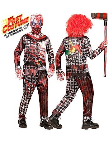 Express Evil Clown Kostuum
