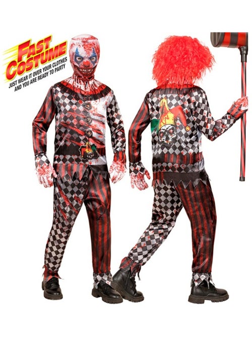 Express Evil Clown Kostuum - Kiabi