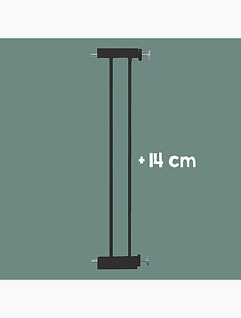 Extension minimaliste 14 cm pour barrière de sécurité easySafe+ Roba