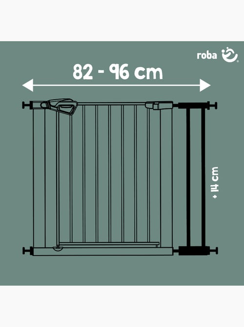 Extension minimaliste 14 cm pour barrière de sécurité easySafe+ Roba - Kiabi