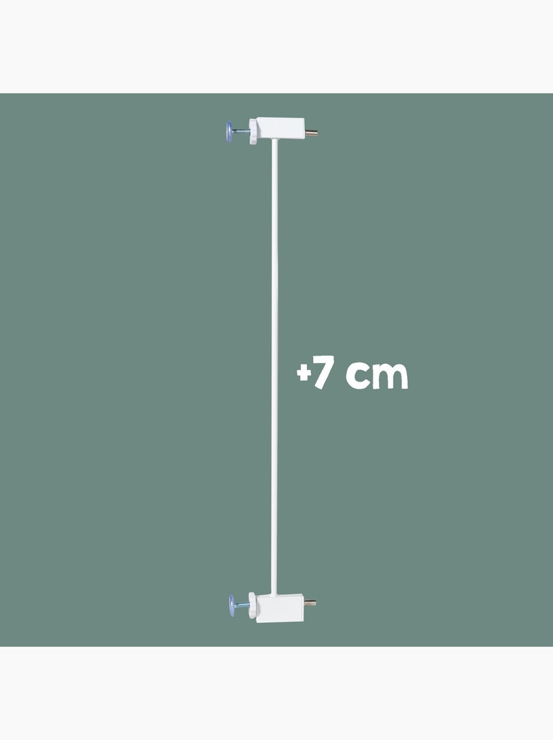 Extension minimaliste 7 cm pour barrière de sécurité Roba easySafe+ Roba Blanc - Kiabi