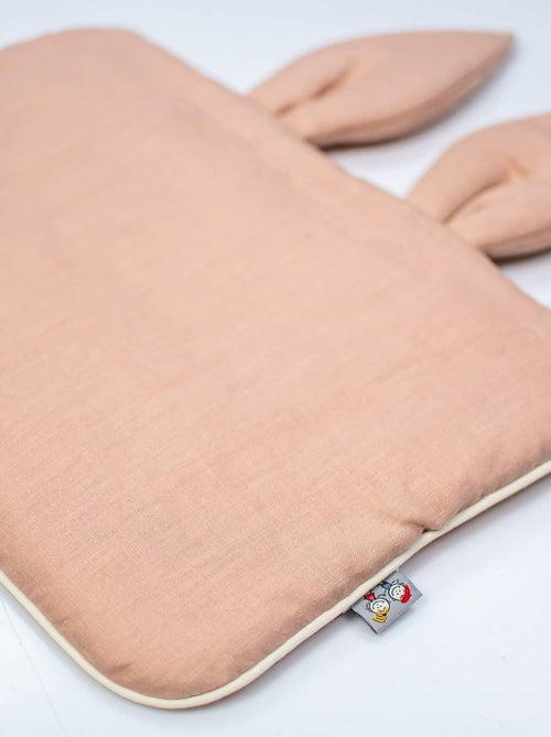 Extra flaches kissen kaninchen aus leinen - Kiabi