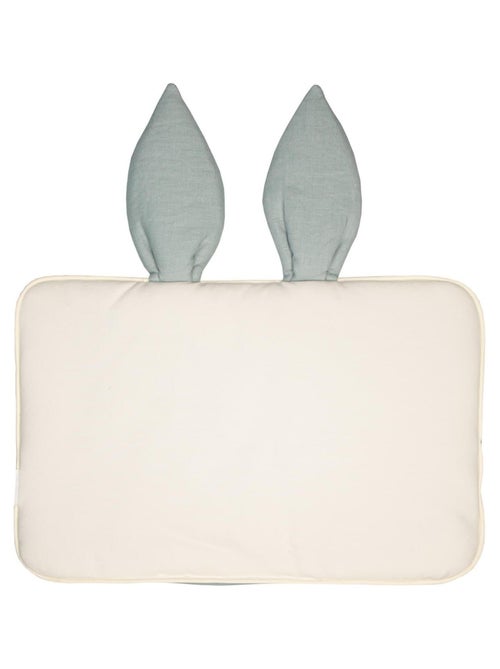 Extra flaches kissen kaninchen aus leinen - Kiabi