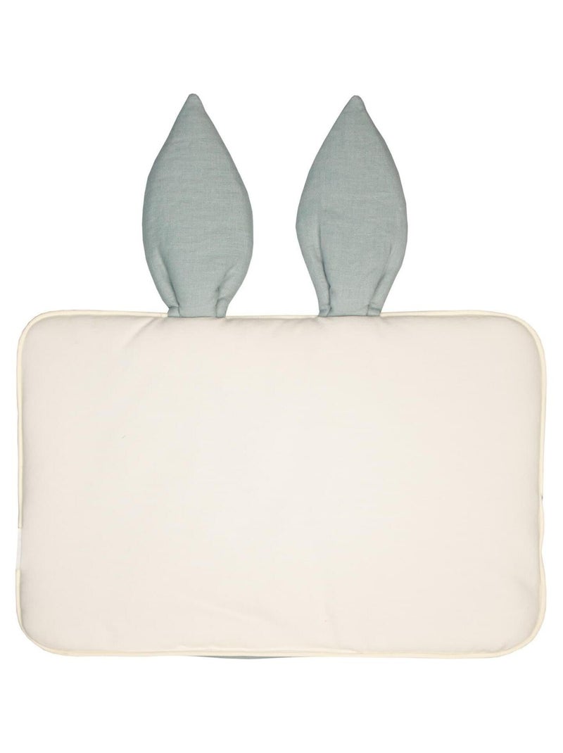 Extra flaches kissen kaninchen aus leinen Watergroen - Kiabi