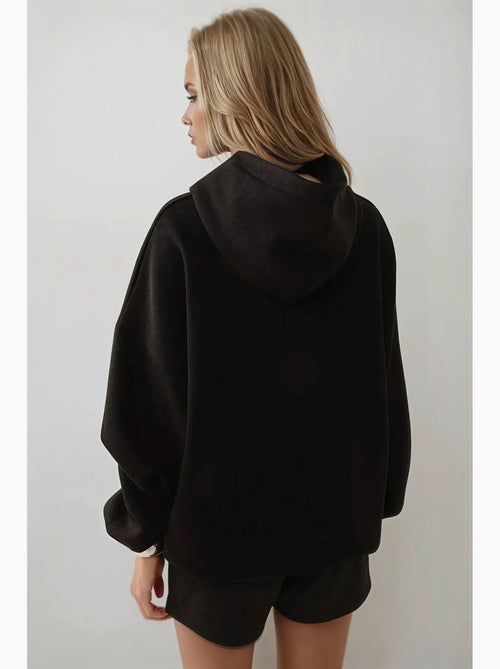 Extra grote, zware hoodie met capuchon hiccup - Kiabi