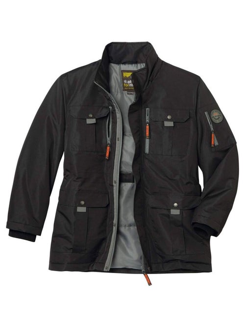 Extra warme winterparka met capuchon - atlas for men - Kiabi
