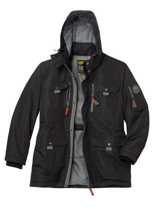 Extra warme winterparka met capuchon - atlas for men - Kiabi