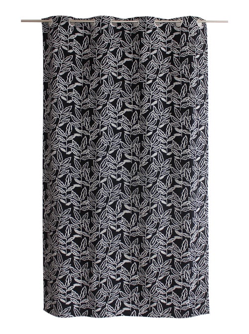 Eyelet gordijn in chambray gerecycled katoen - Kiabi Eyelet gordijn in chambray gerecycled katoen - Kiabi