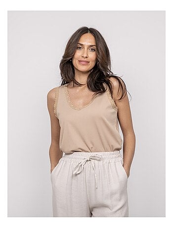 FABRINE kanten tanktop