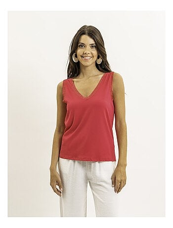 Fabrine kanten tanktop