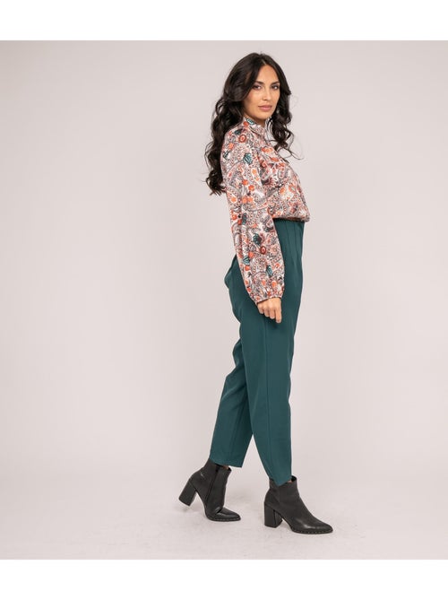 FABUS blouse met print en zwierige pasvorm - Kiabi FABUS blouse met print en zwierige pasvorm - Kiabi