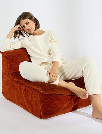 Faience pyjamabroek ecru