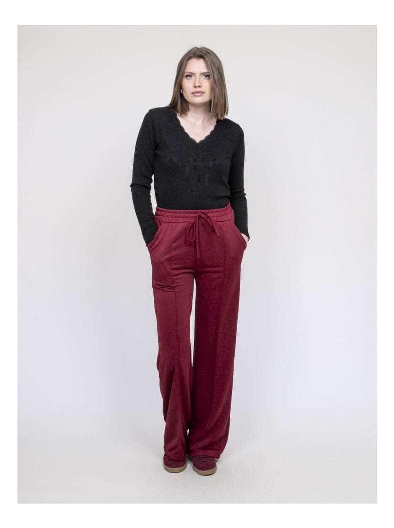 Falvy top met lange mouwen Zwart - Kiabi