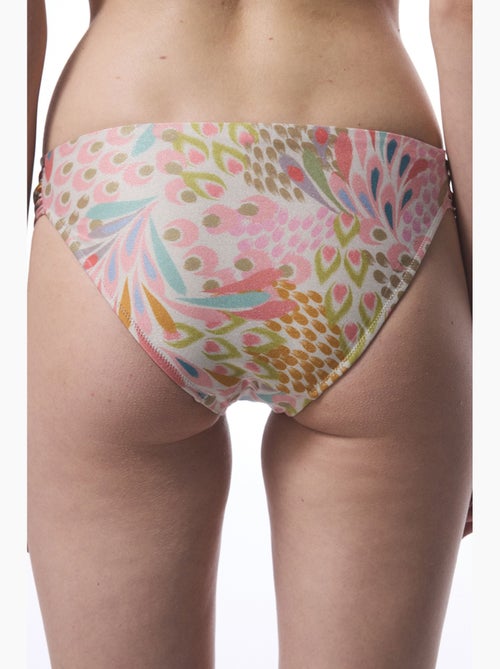 Faro bikinibroekje met kralen, hoge taille, hipster penti - Kiabi Faro bikinibroekje met kralen, hoge taille, hipster penti - Kiabi