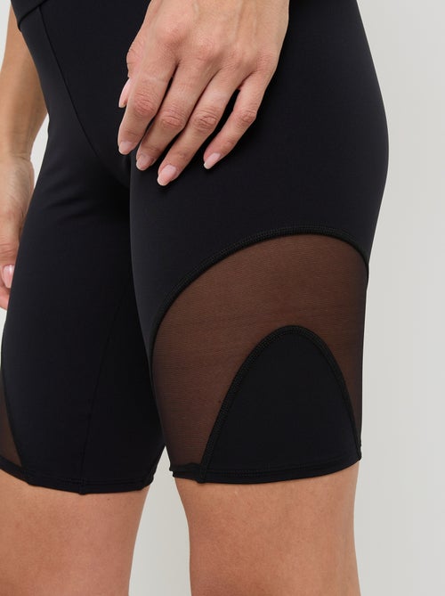Faro fietsshort sport zwart - Kiabi