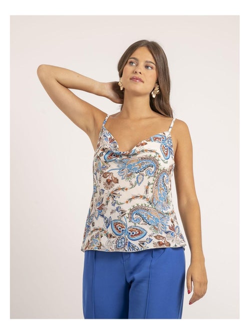 Farodze camisole met patroon - Kiabi Farodze camisole met patroon - Kiabi