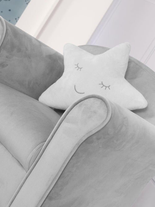 Fauteuil club enfant en velours doux - ROBA 'lil sofa' - Kiabi