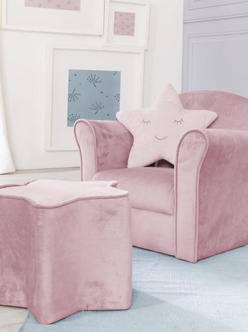 Fauteuil club enfant en velours doux - ROBA 'lil sofa' - Kiabi