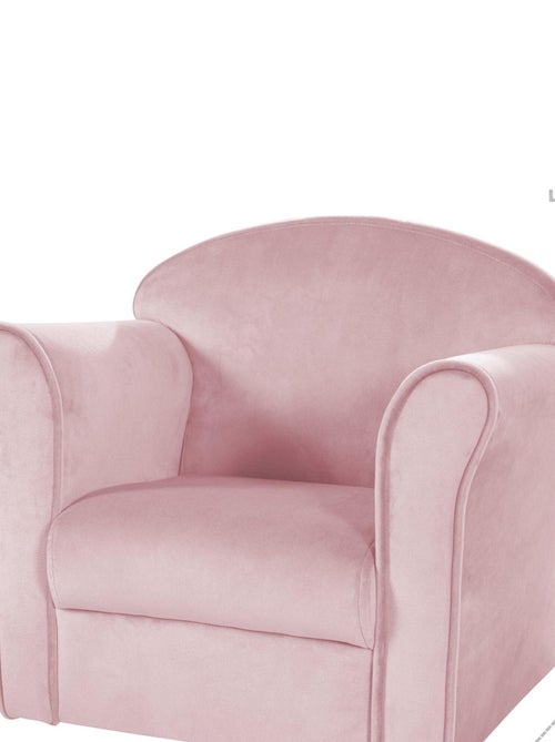 Fauteuil club enfant en velours doux - ROBA 'lil sofa' - Kiabi
