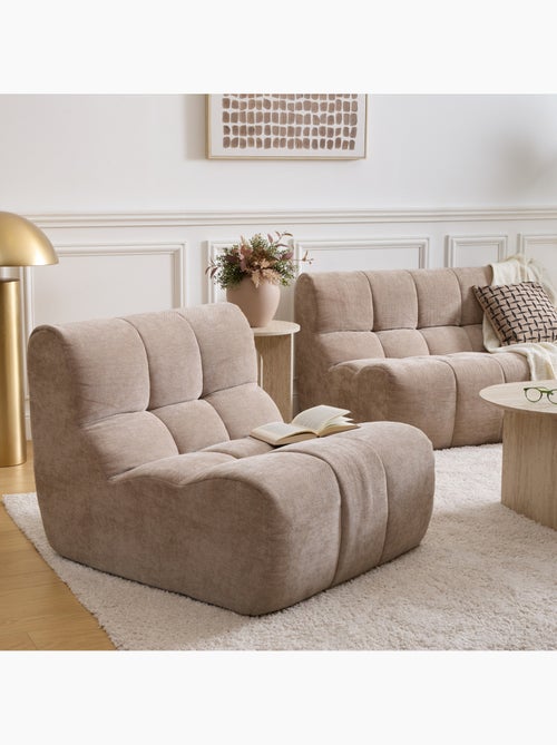 Fauteuil modulable matelassé - Kiabi