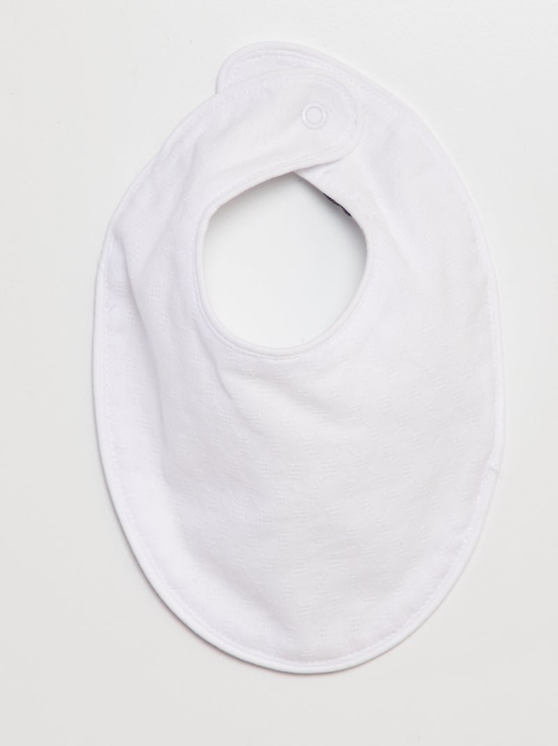 Feestelijk fluwelen slaappakje wit - Kiabi