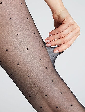 Felicie panty fantasie 20 denier zwart