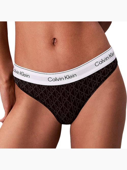 Femme Calvin Klein Jeans Thong - Kiabi Femme Calvin Klein Jeans Thong - Kiabi